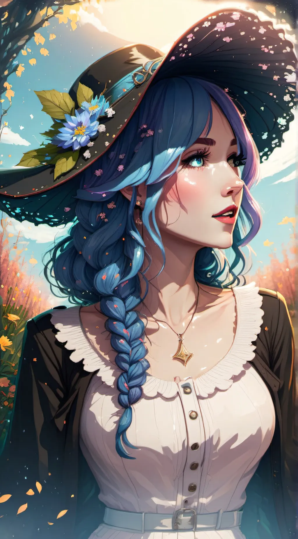 ai character: Ashley Mesmond background