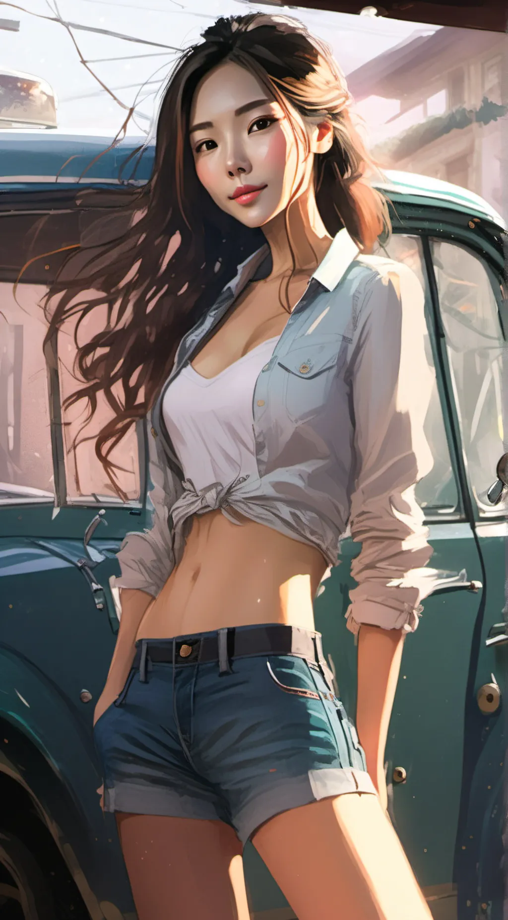 ai character: Jenny  background