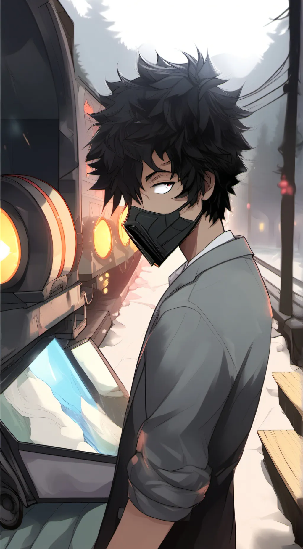 ai character: Haze  background