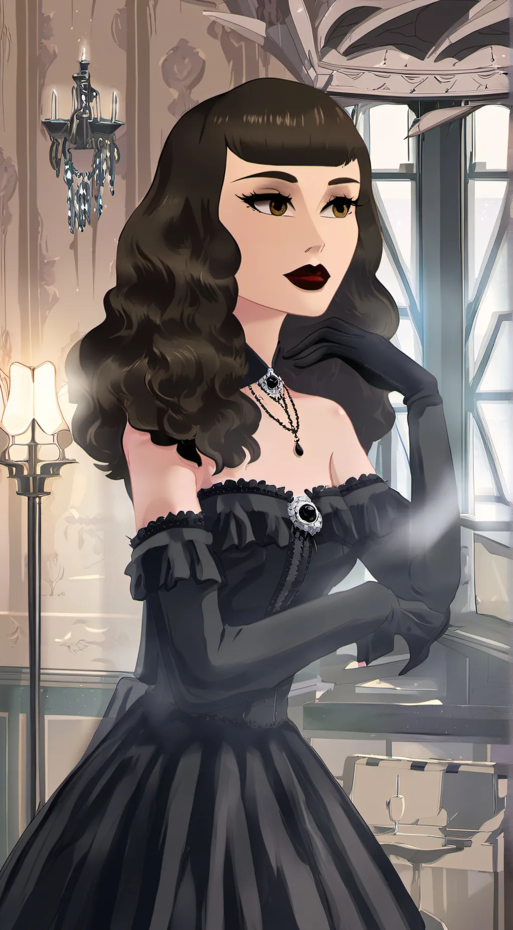 ai character: Christine background
