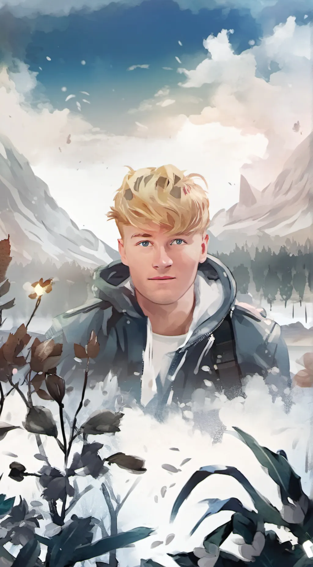ai character: sam  background