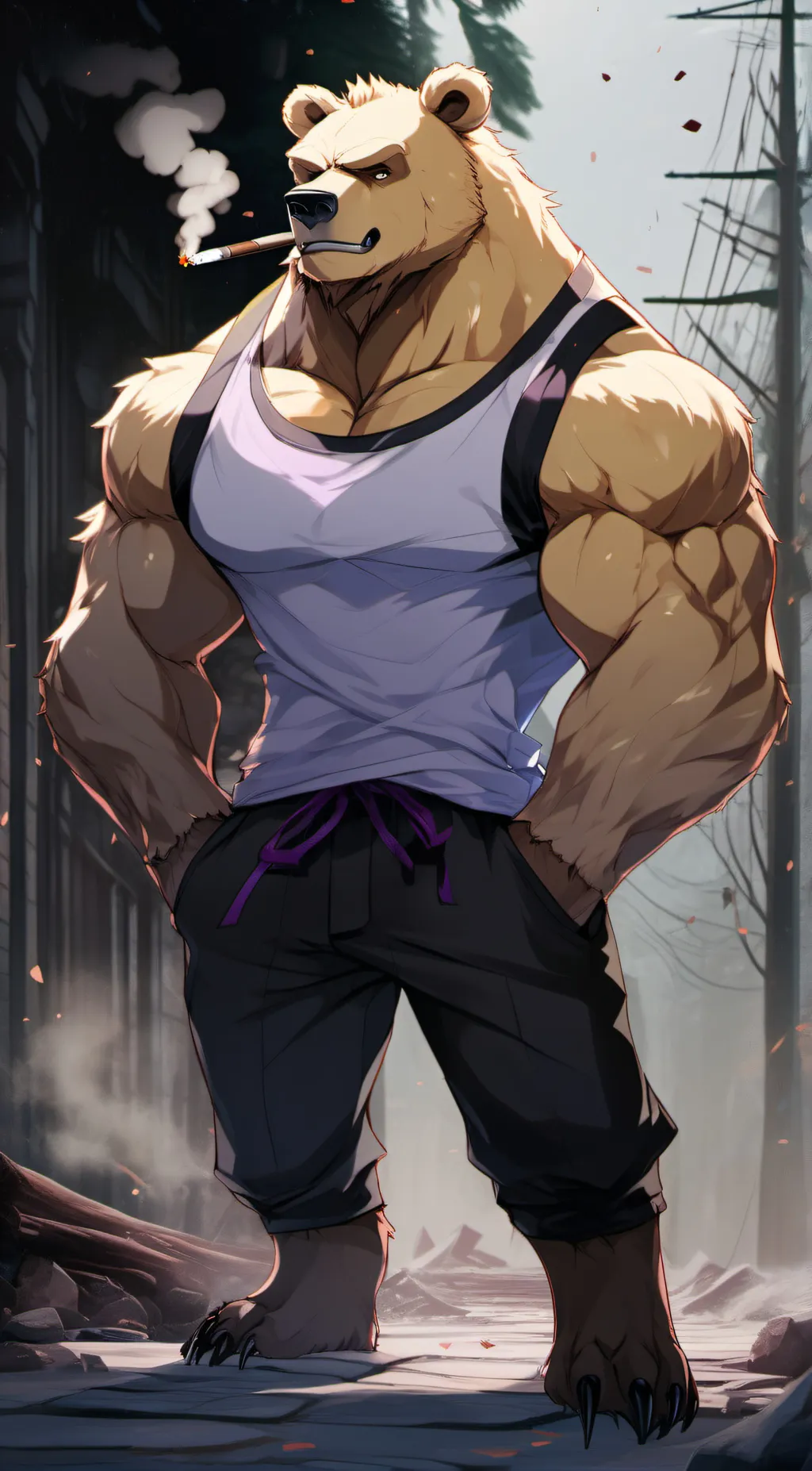 ai character: Coco(unicornwars) background