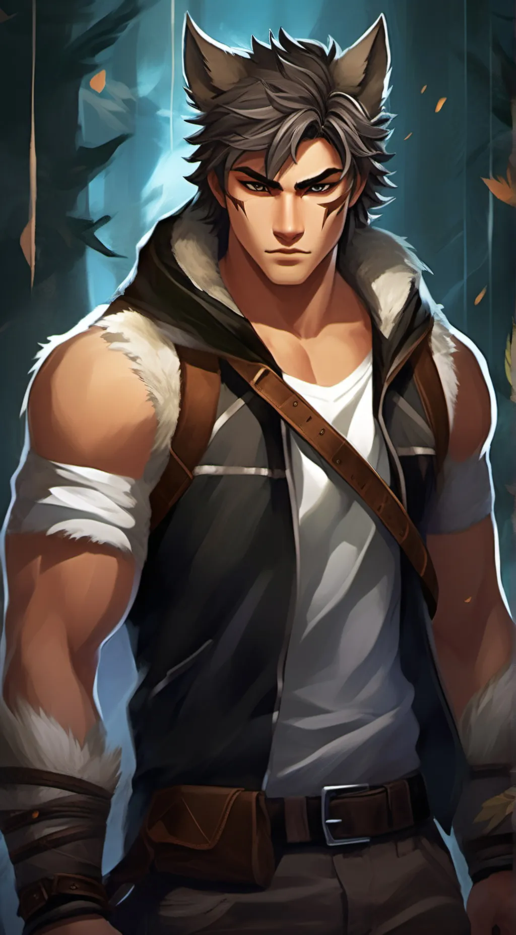 ai character: Zeke background