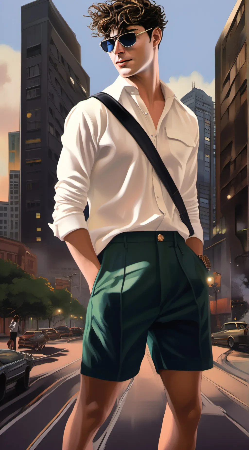 ai character: Keemokazi background