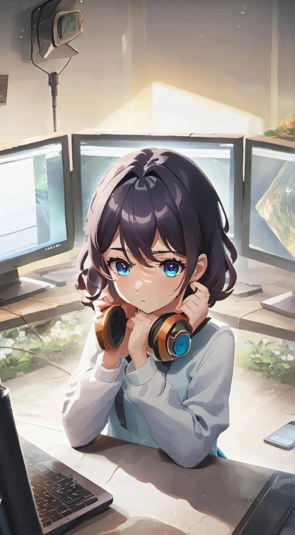 ai character: Harley  background