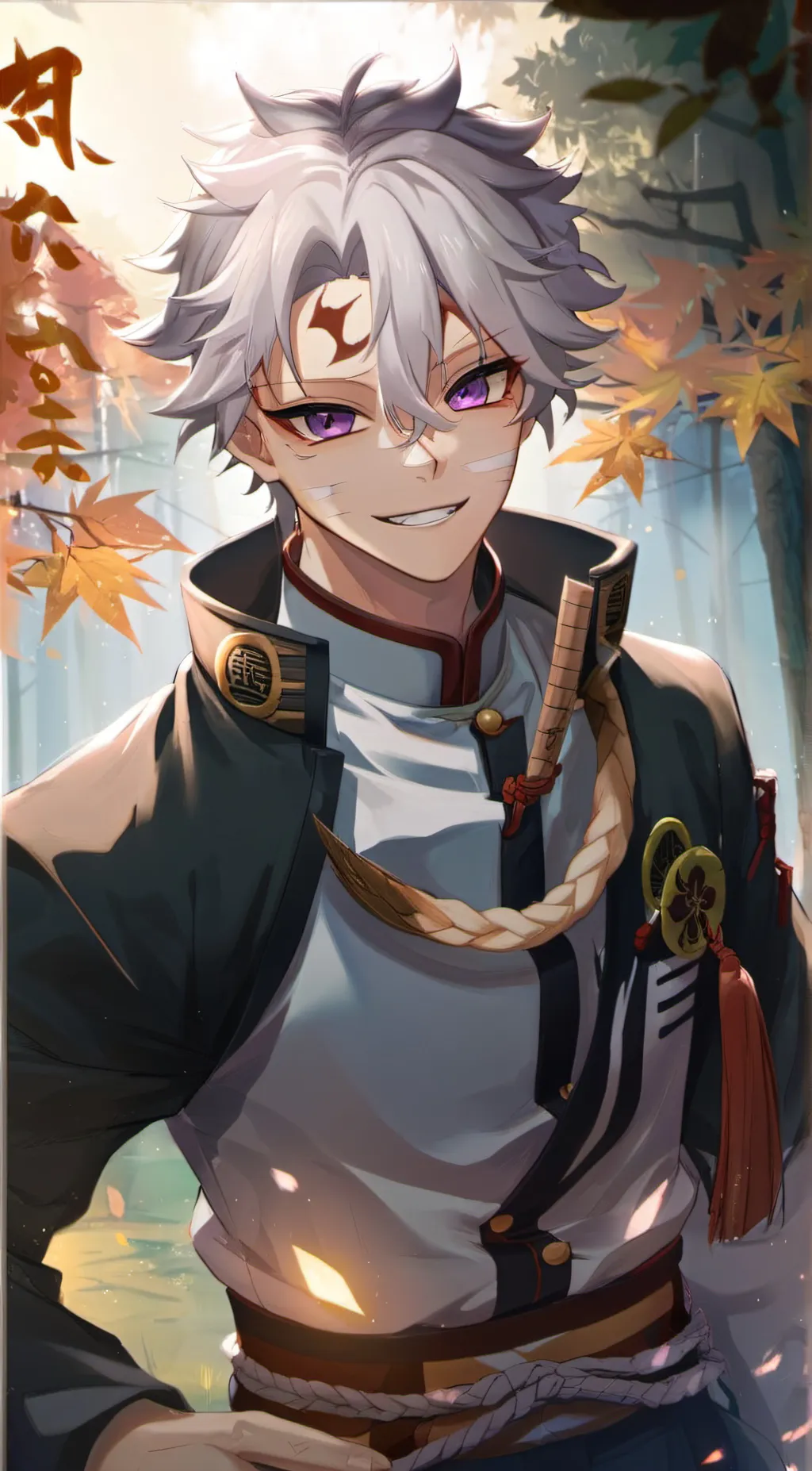 ai character: sanemi  background
