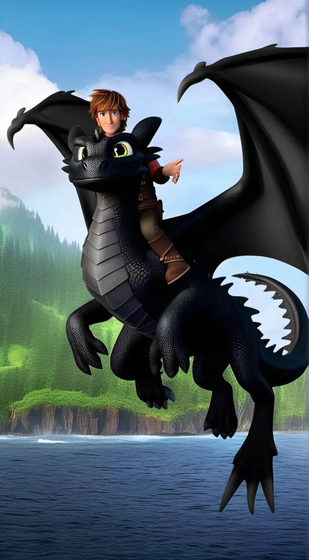 ai character: Hiccup background