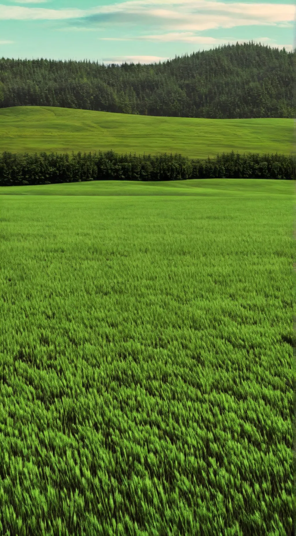 ai character: Grass background