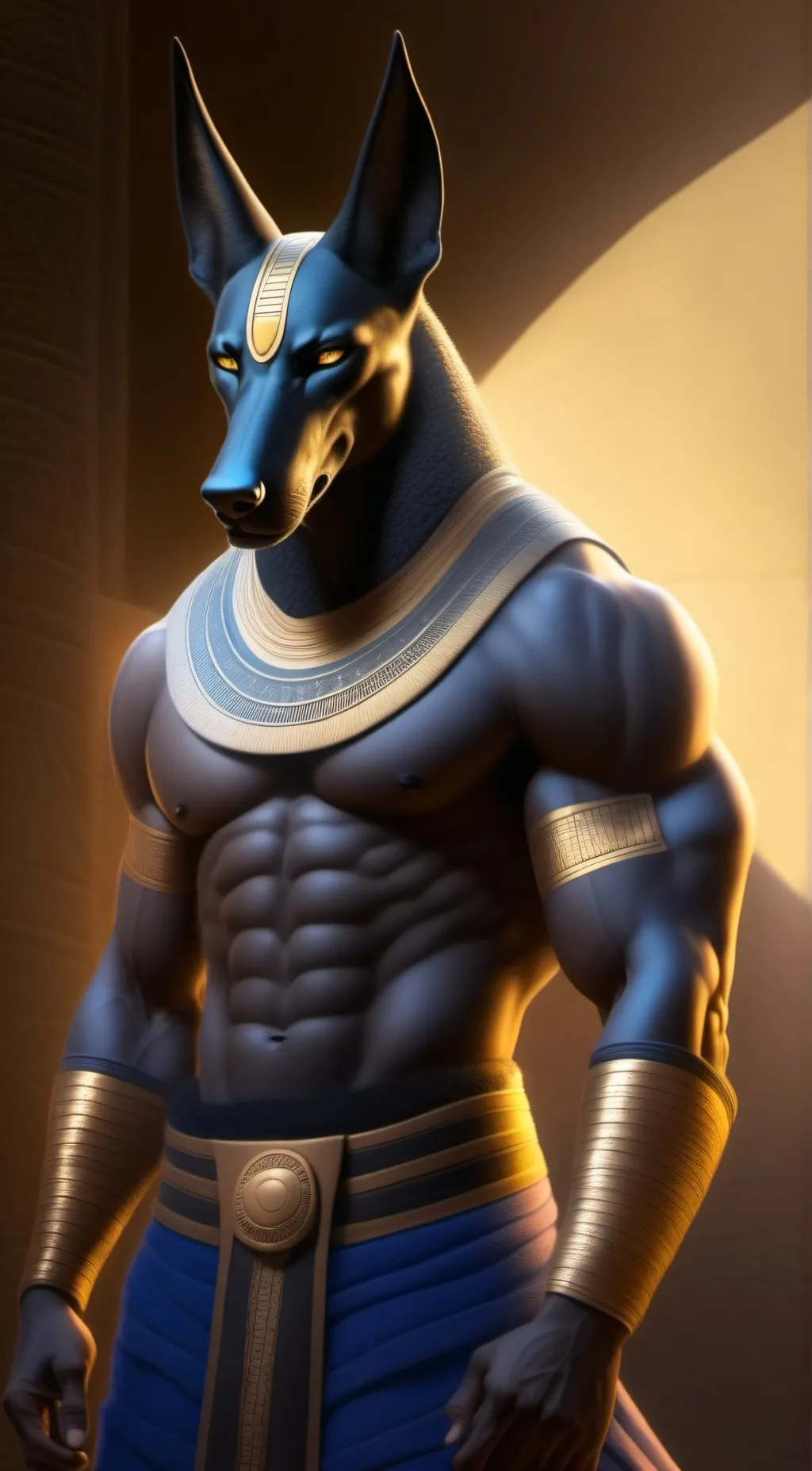 ai character: Khafre background