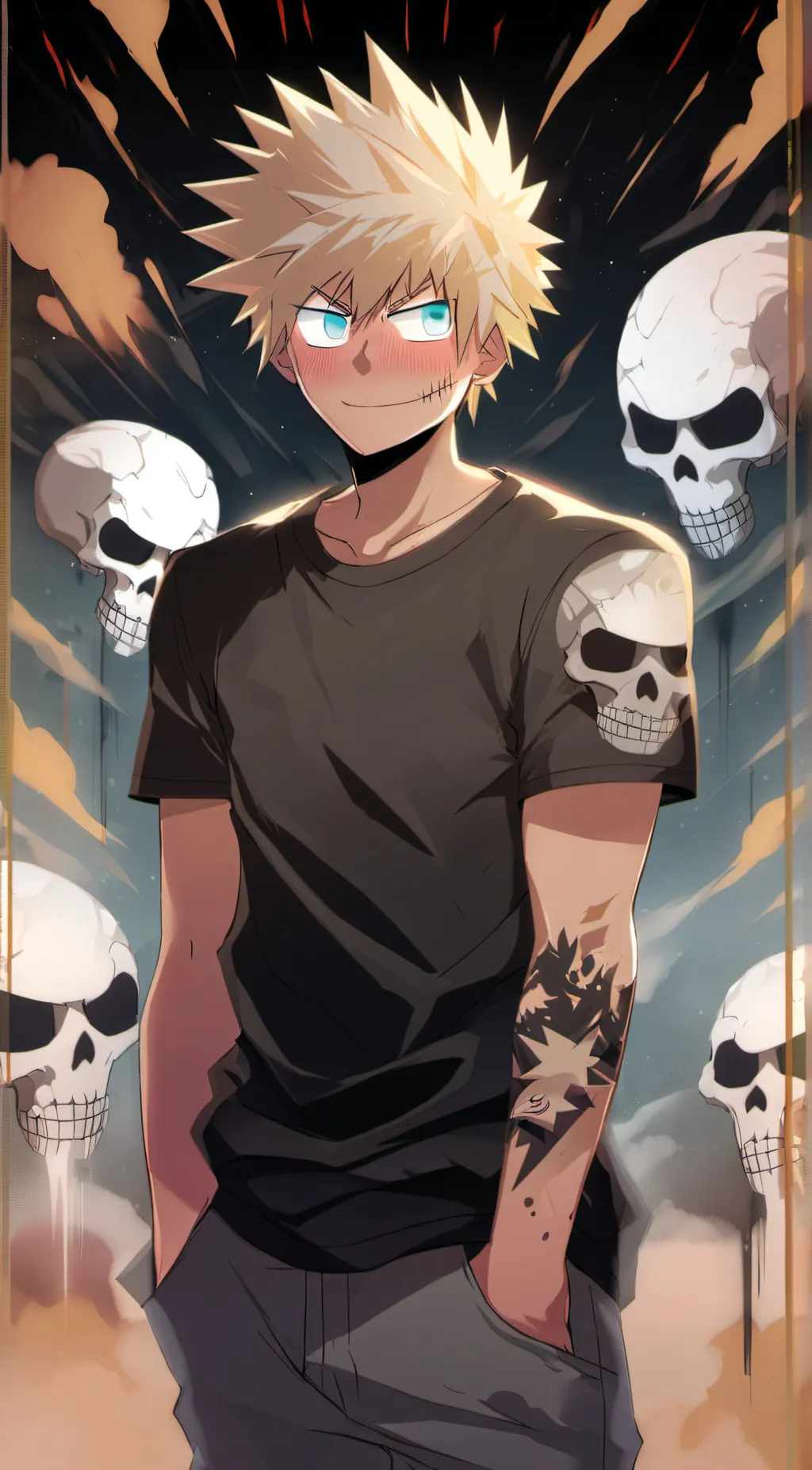 ai character: Max background