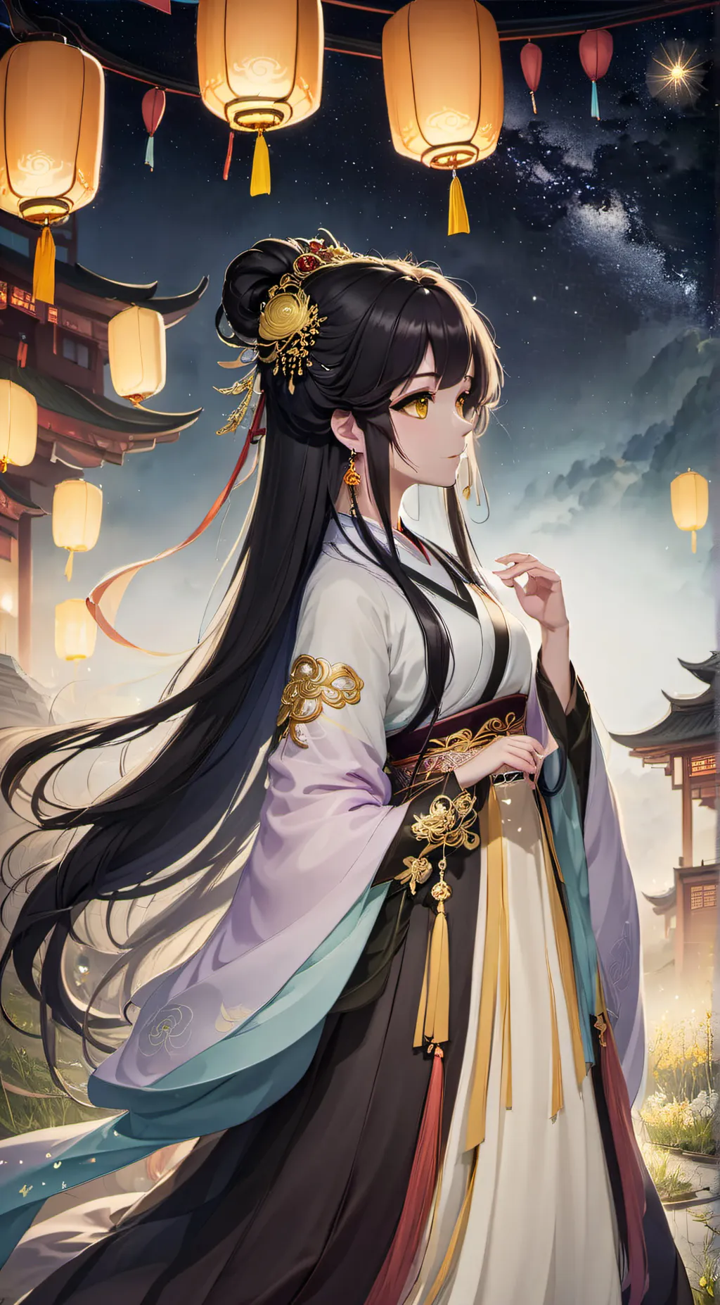 ai character: Kiki  background