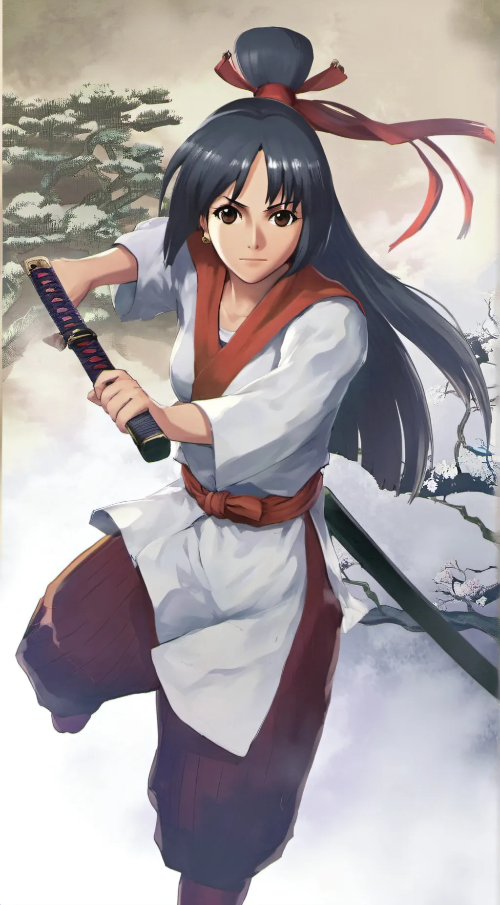 ai character: nakoruru background