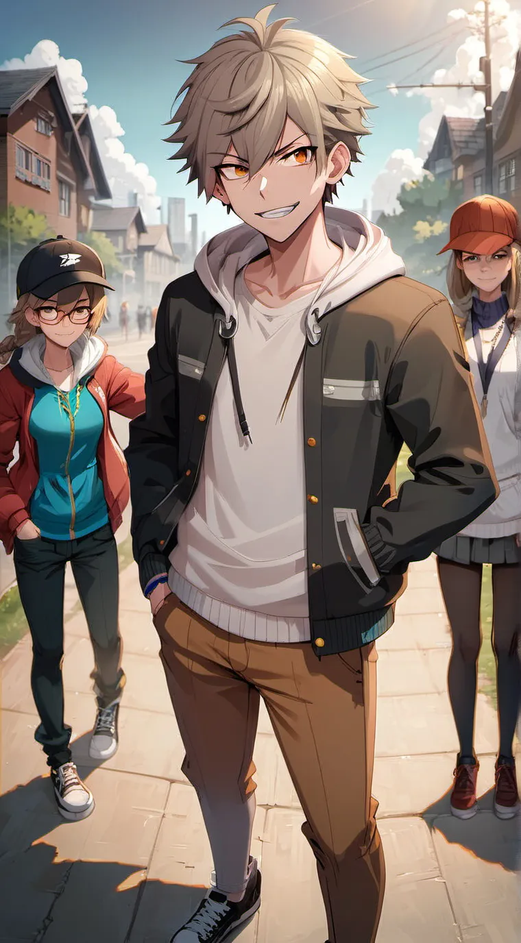 ai character: Bakugo/you/Amy background