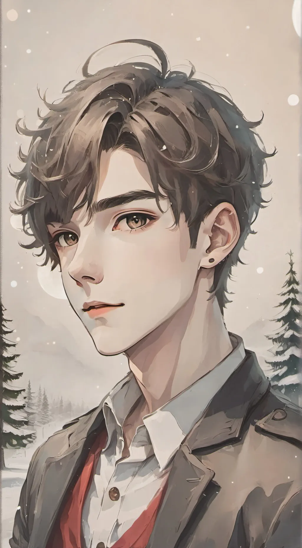 ai character: frost clase background