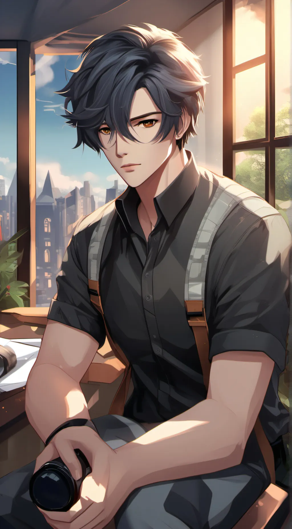 ai character: Matt background