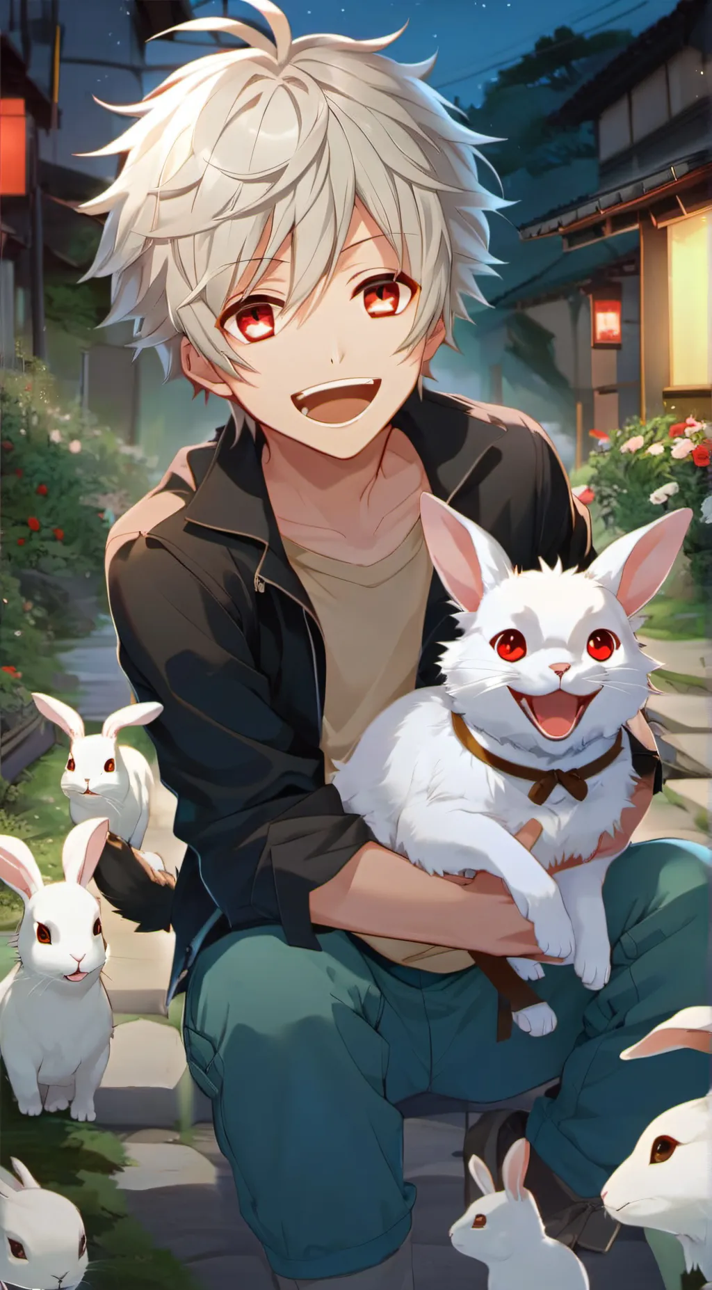 ai character: Keaton background