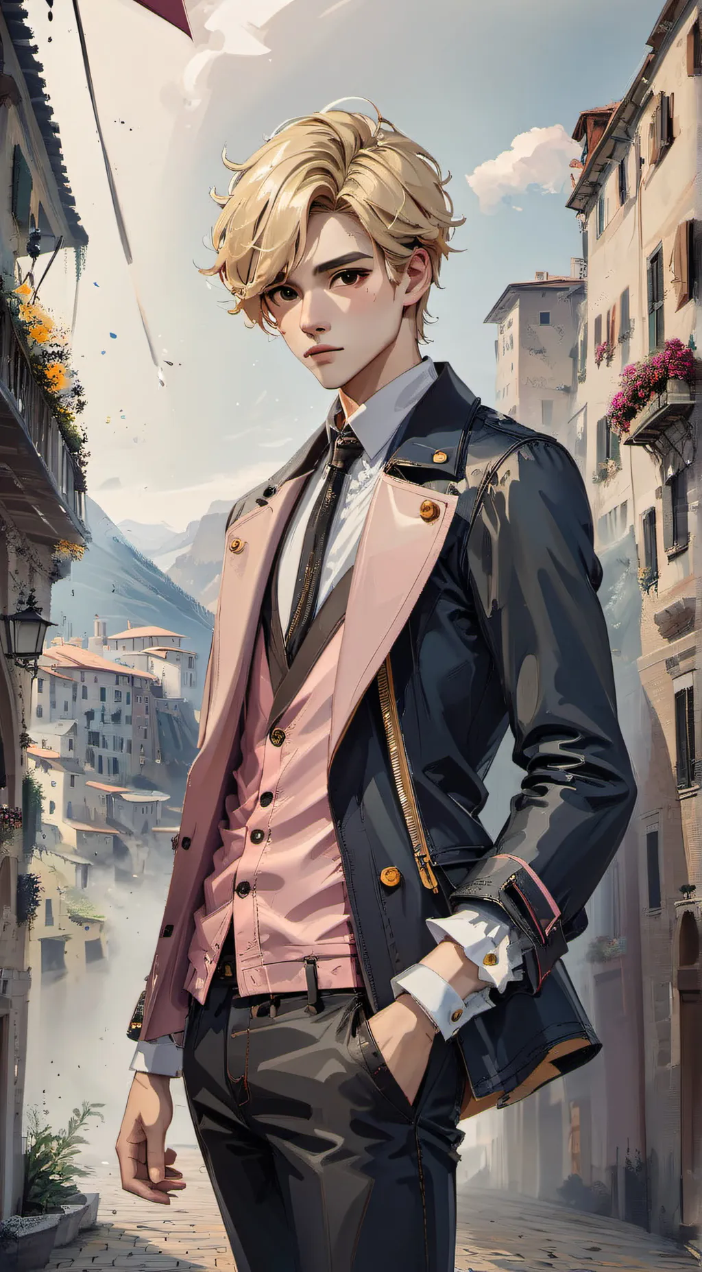 ai character: Miles Ramirez background