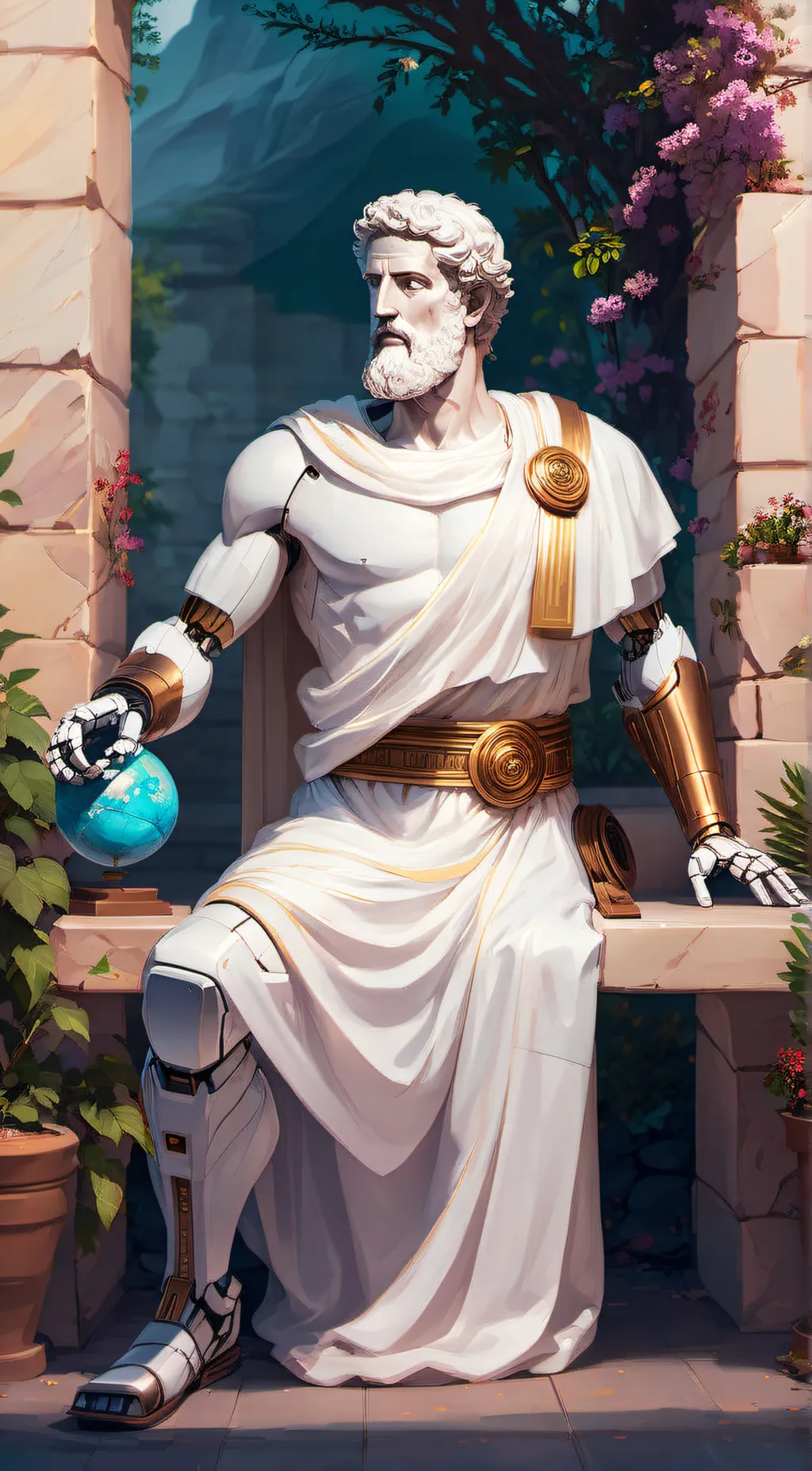 ai character: Neo-Philosopher background
