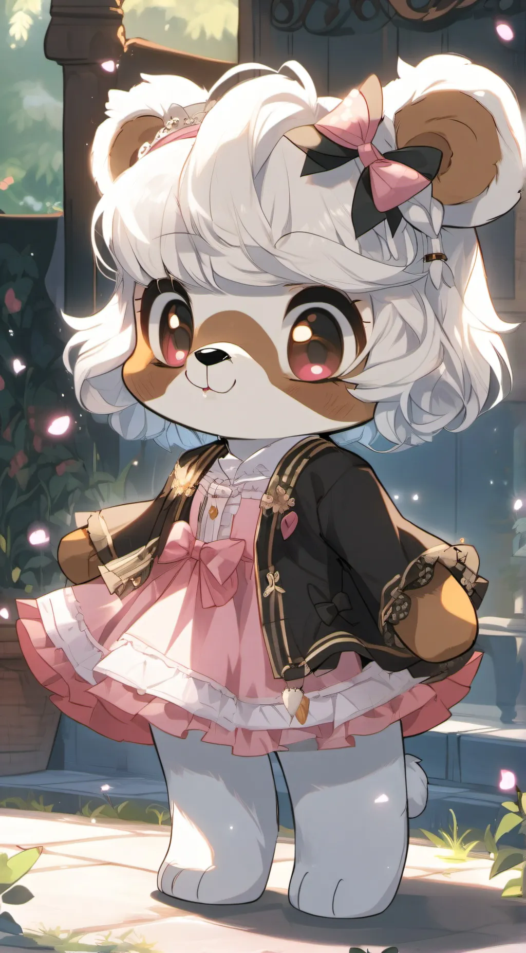ai character: Nappy the bear background