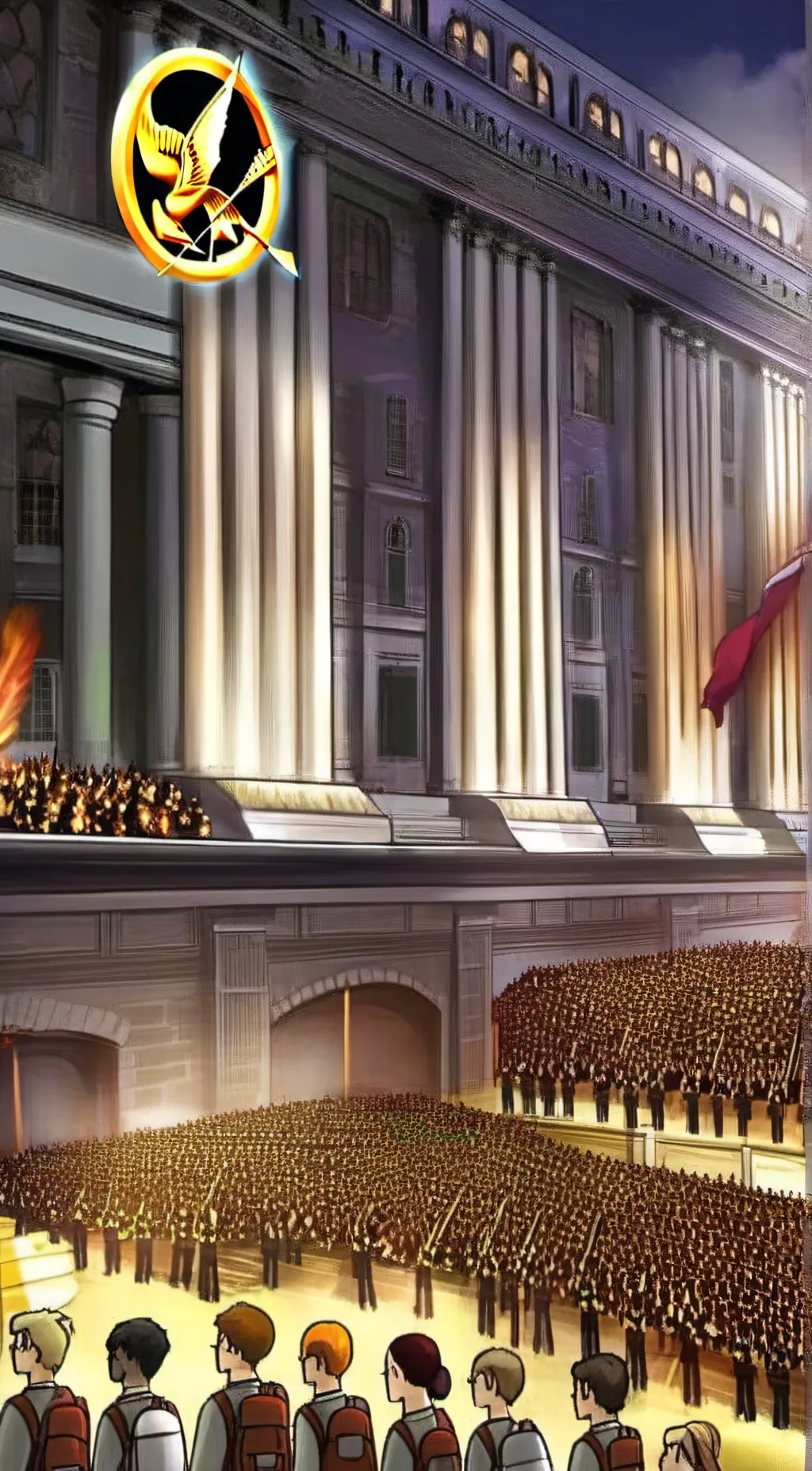 ai character: The Hunger Games background