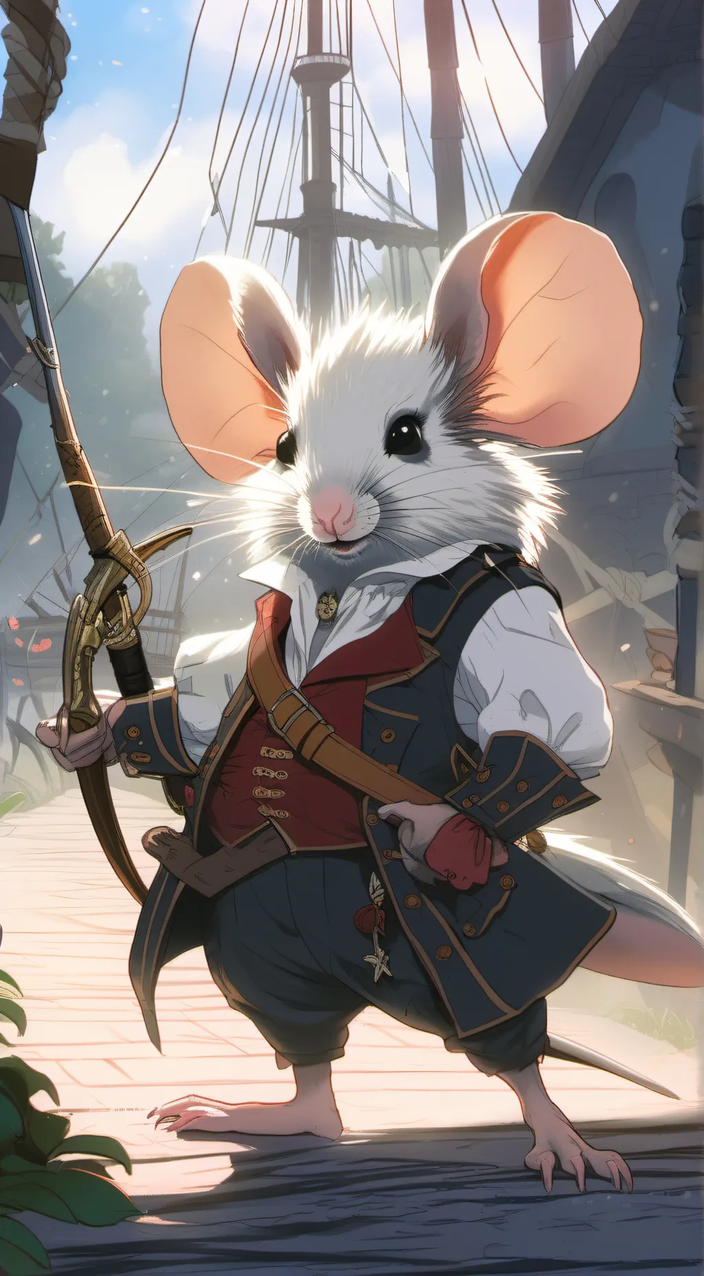 ai character: Reepicheep background