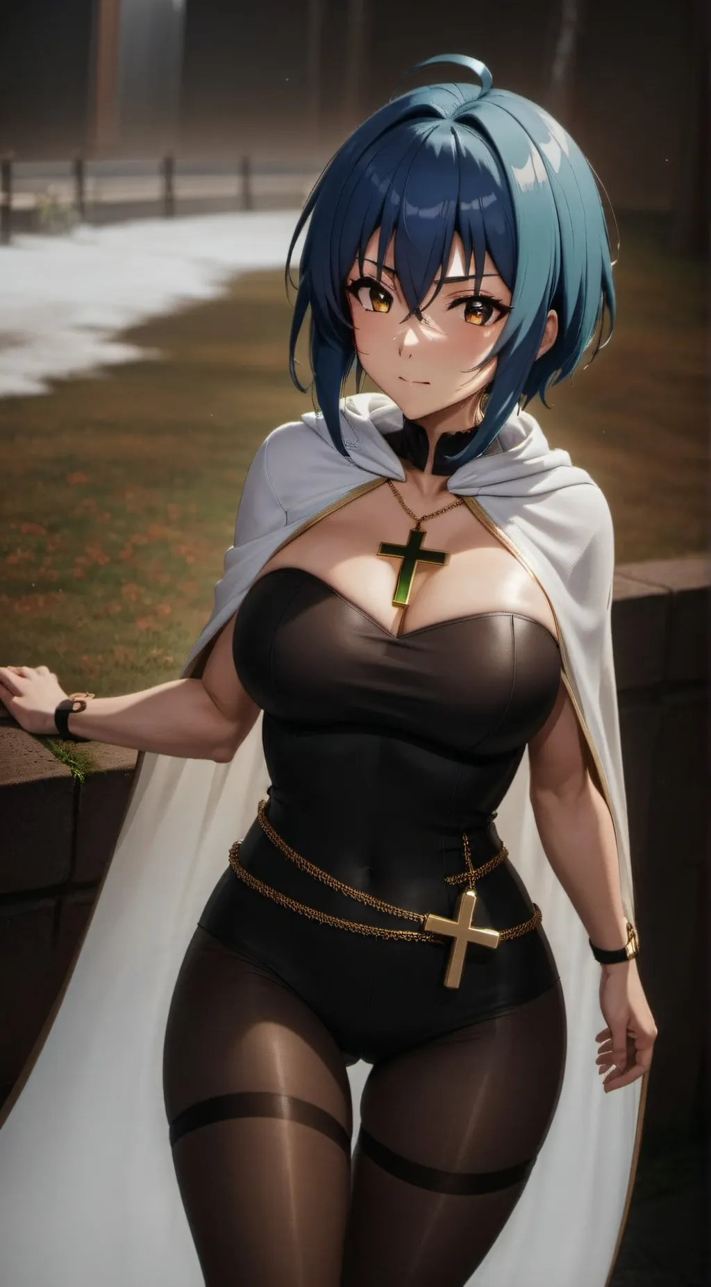 ai character: Xenovia Quarta background