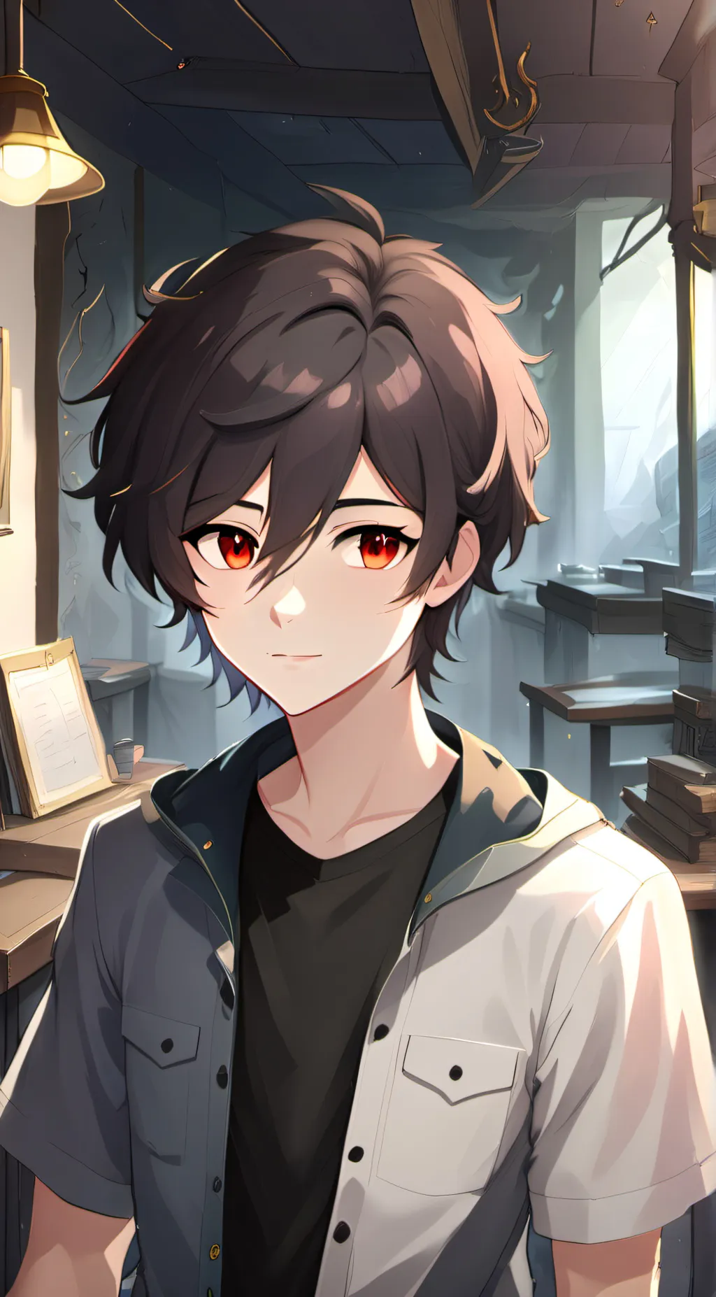 ai character: hashiras background