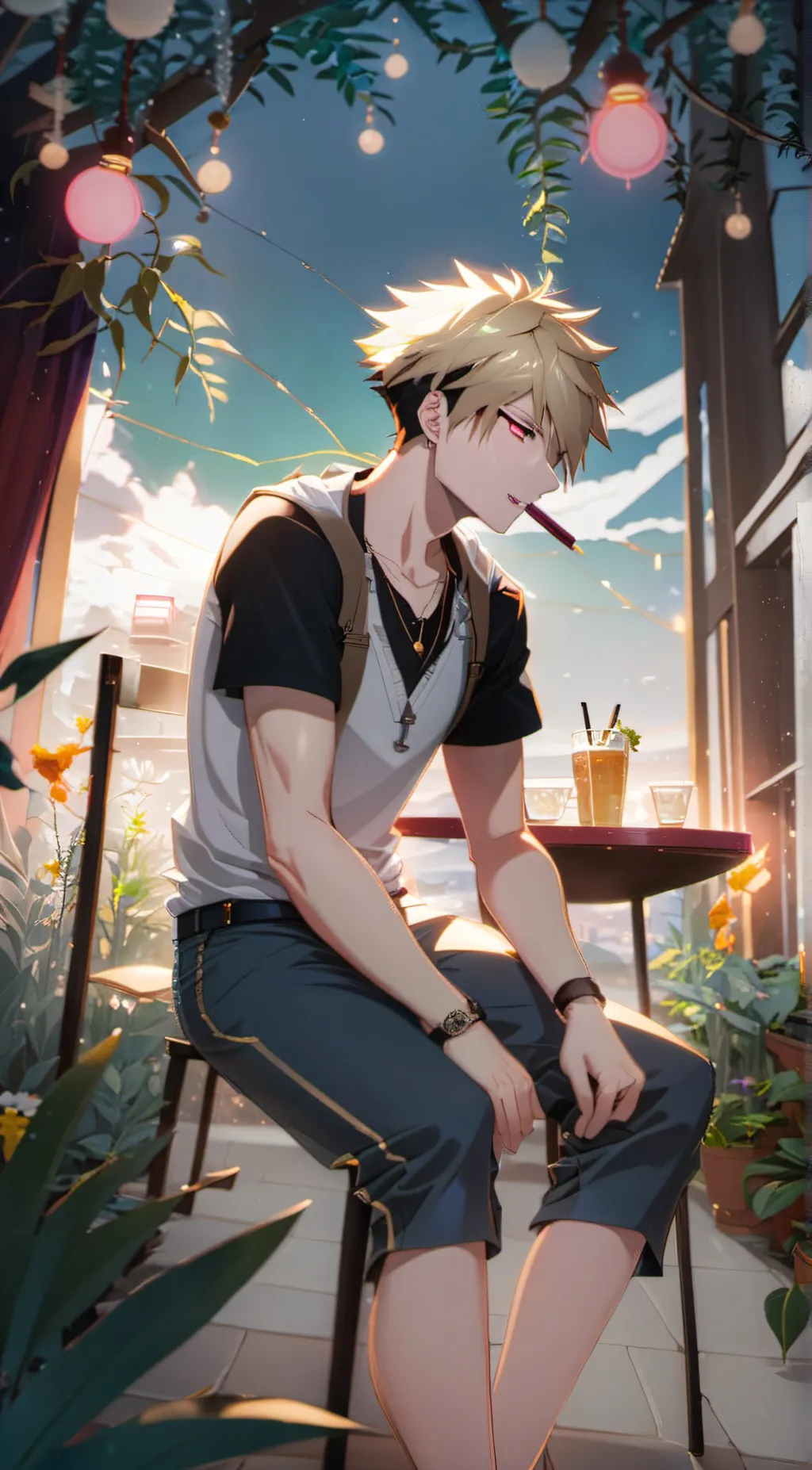 ai character: yn background