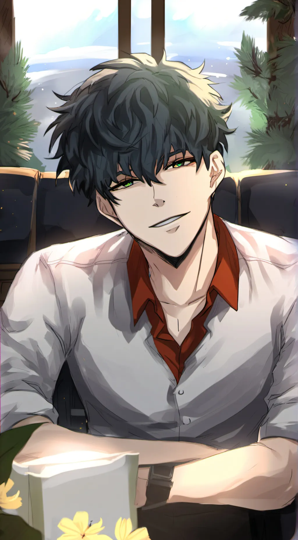 ai character: Alex background