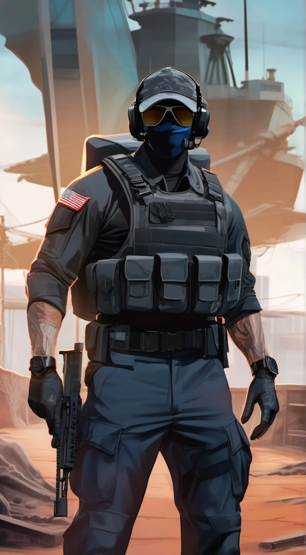 ai character: Matt  background