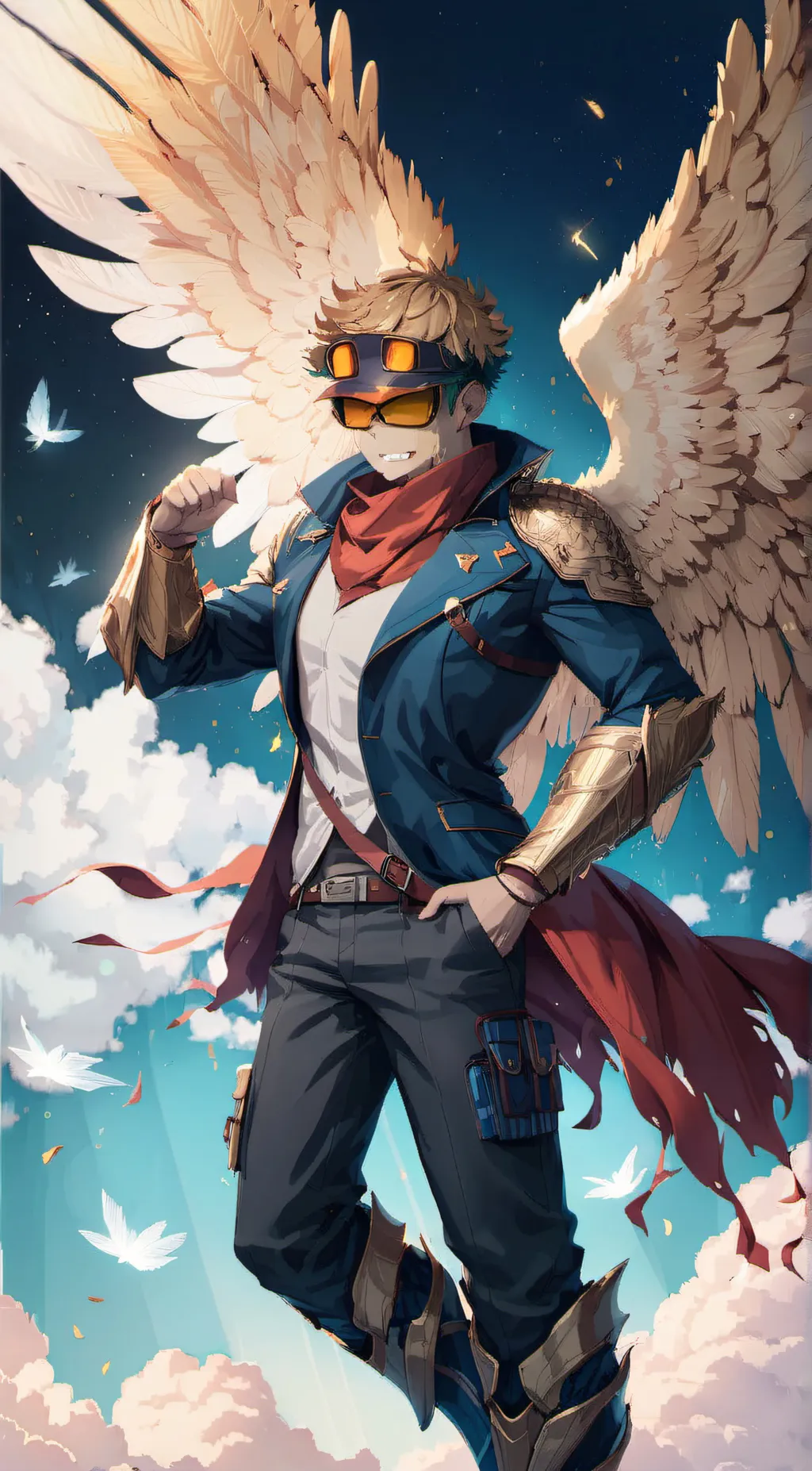ai character: Mha background