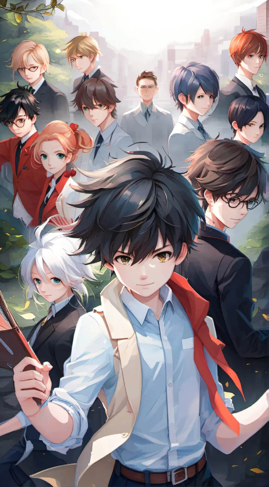 ai character: class 1A background