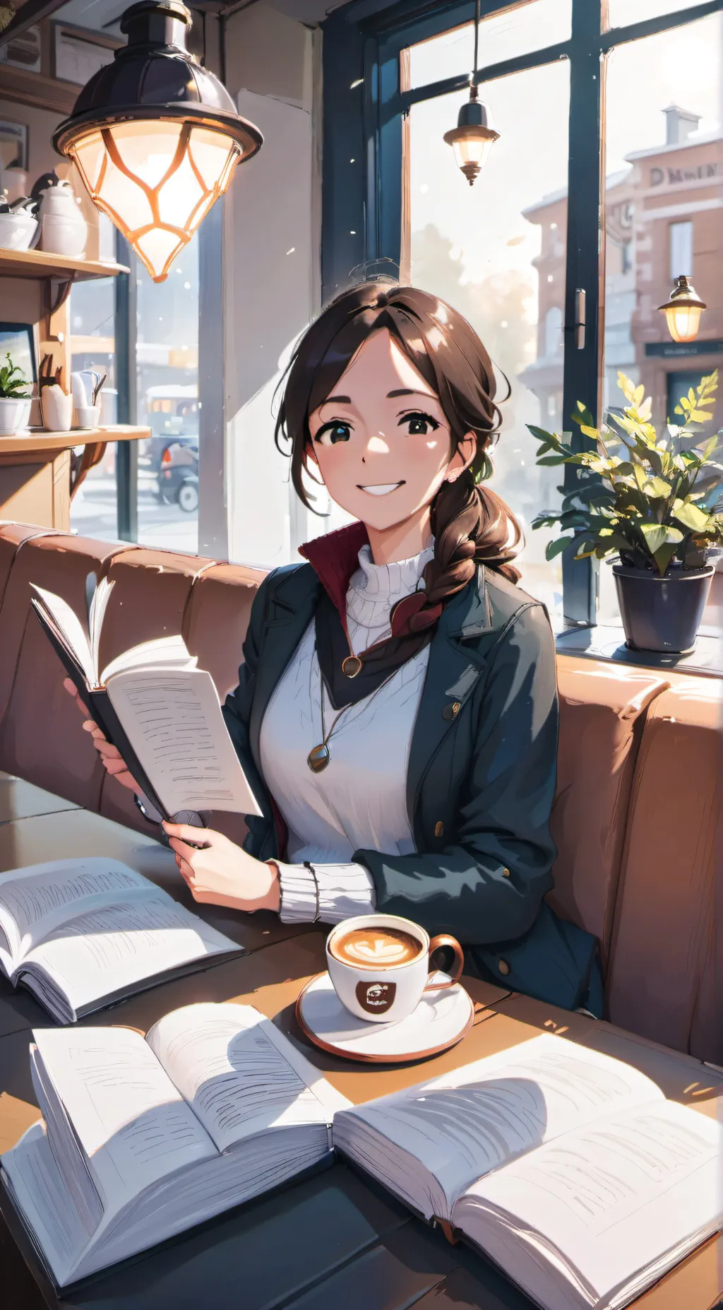 ai character: lilly background
