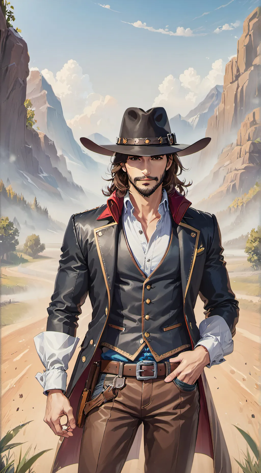 ai character: deadeye background