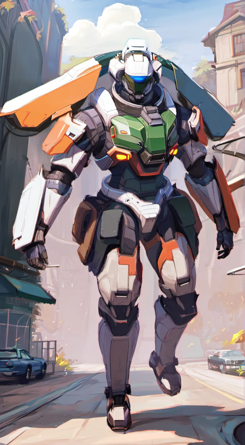 ai character: J-1112 background