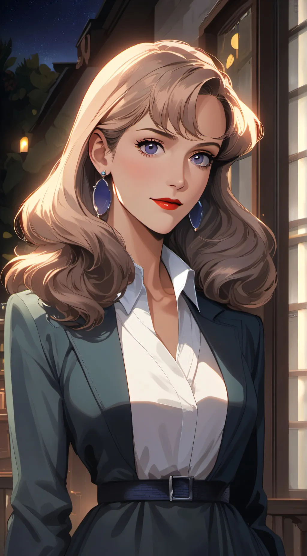 ai character: Daphne Moon background