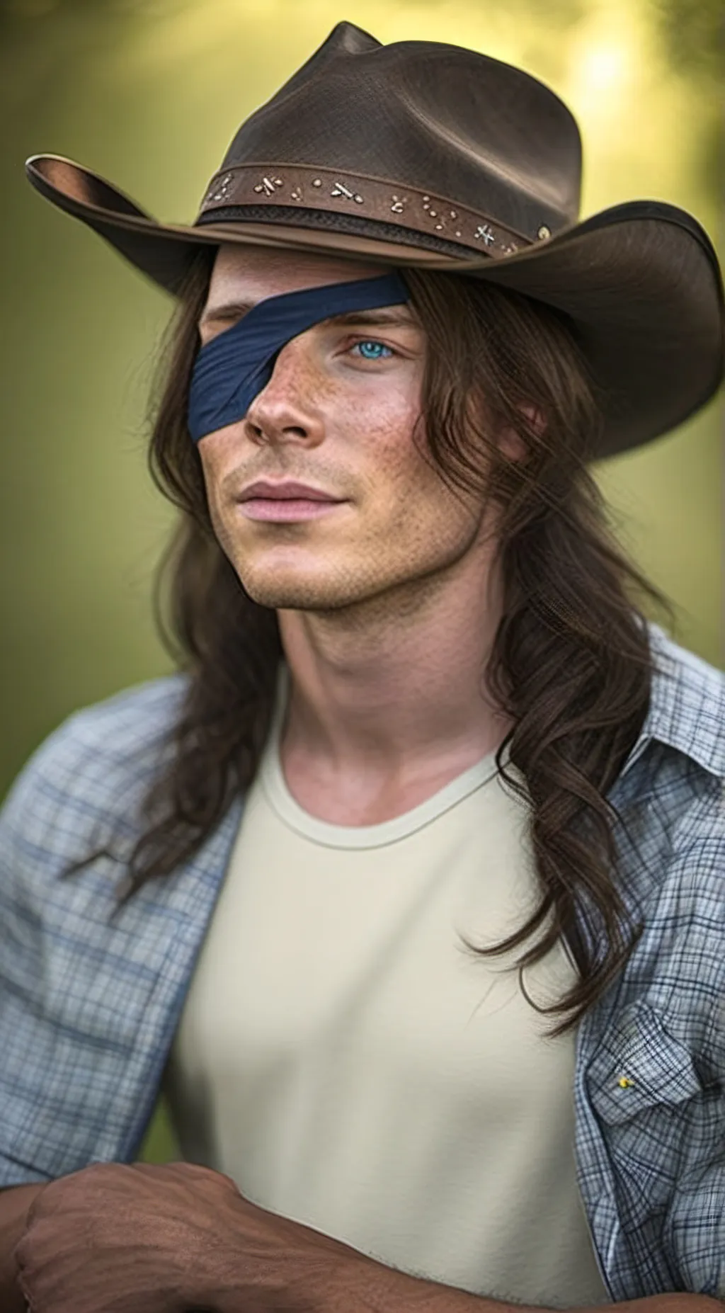 ai character: carl Grimes  background