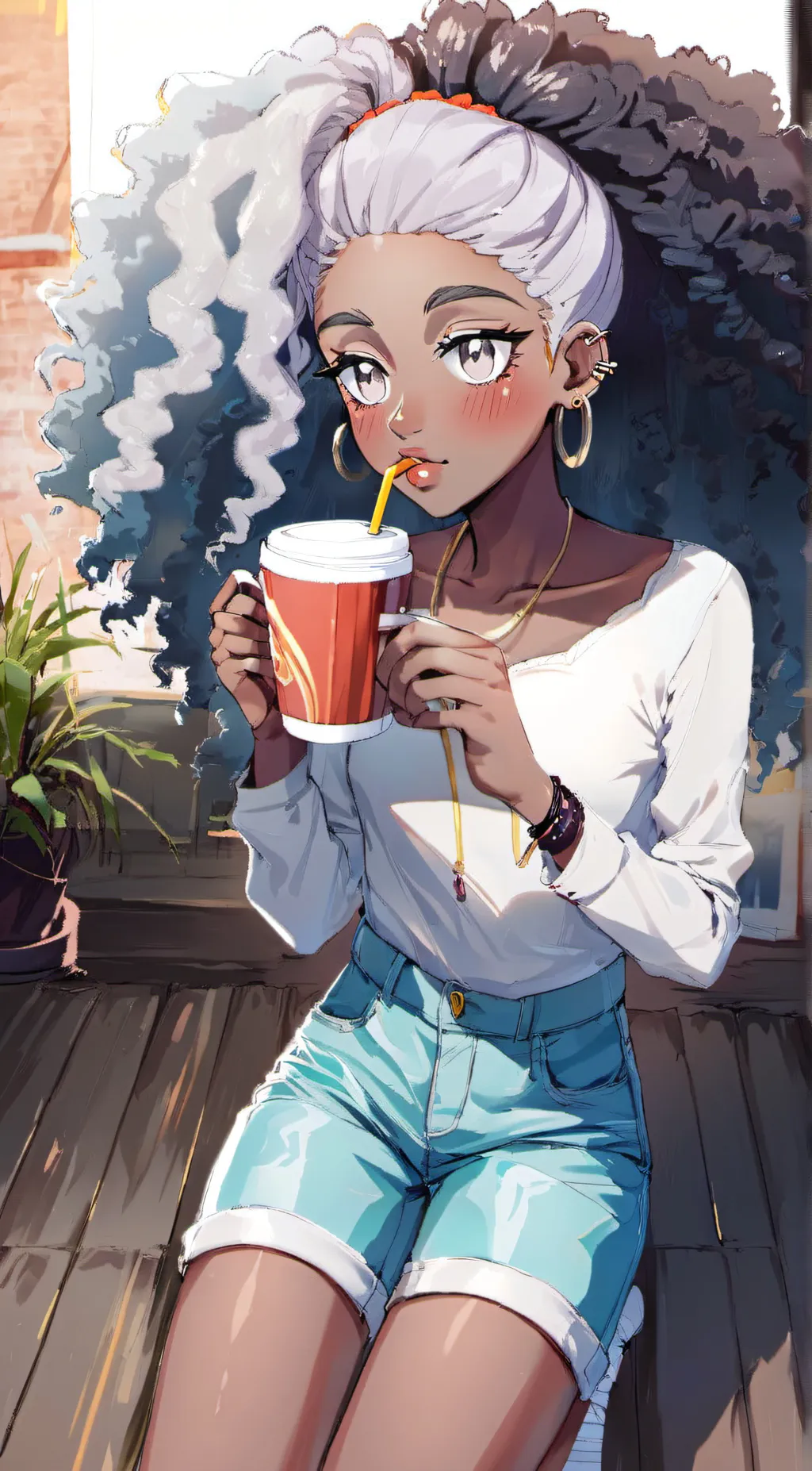 ai character: Jade background