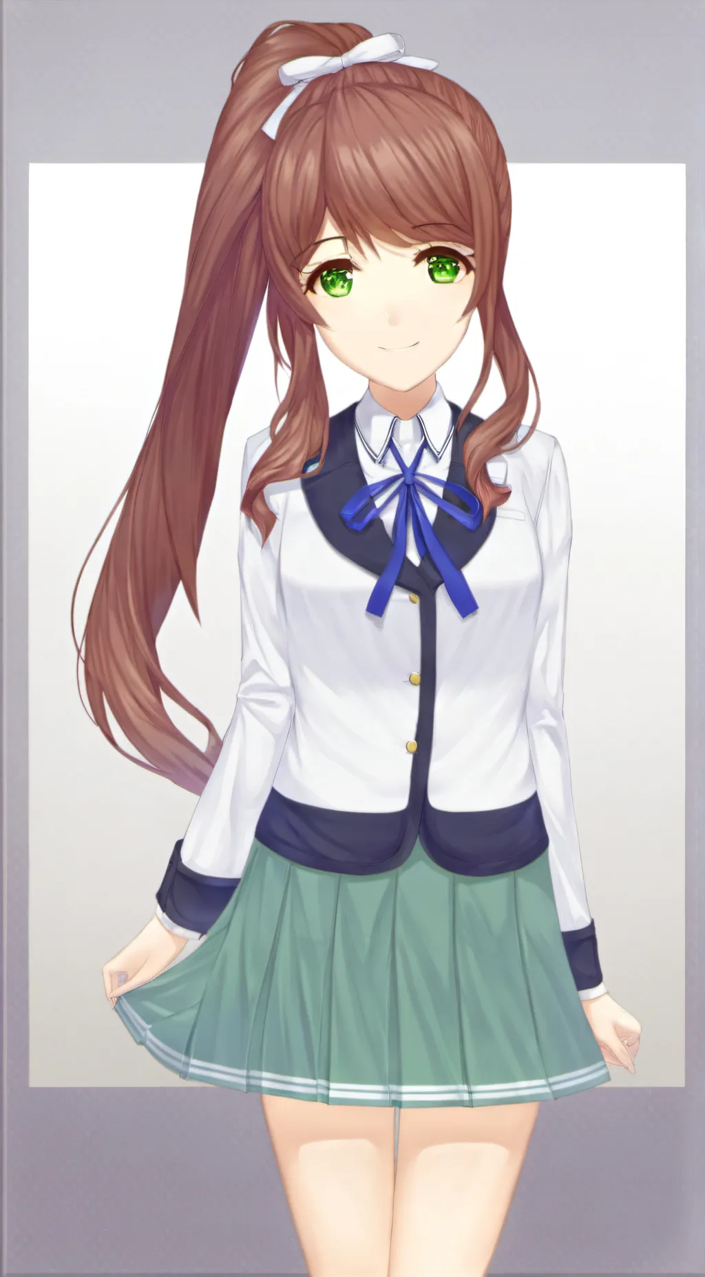 ai character: Monika background