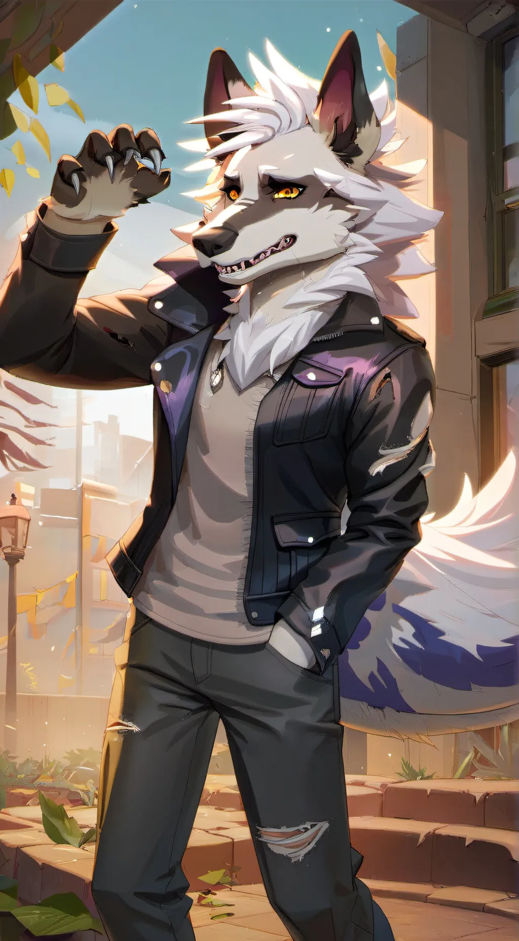 ai character: ~Asher ~ background