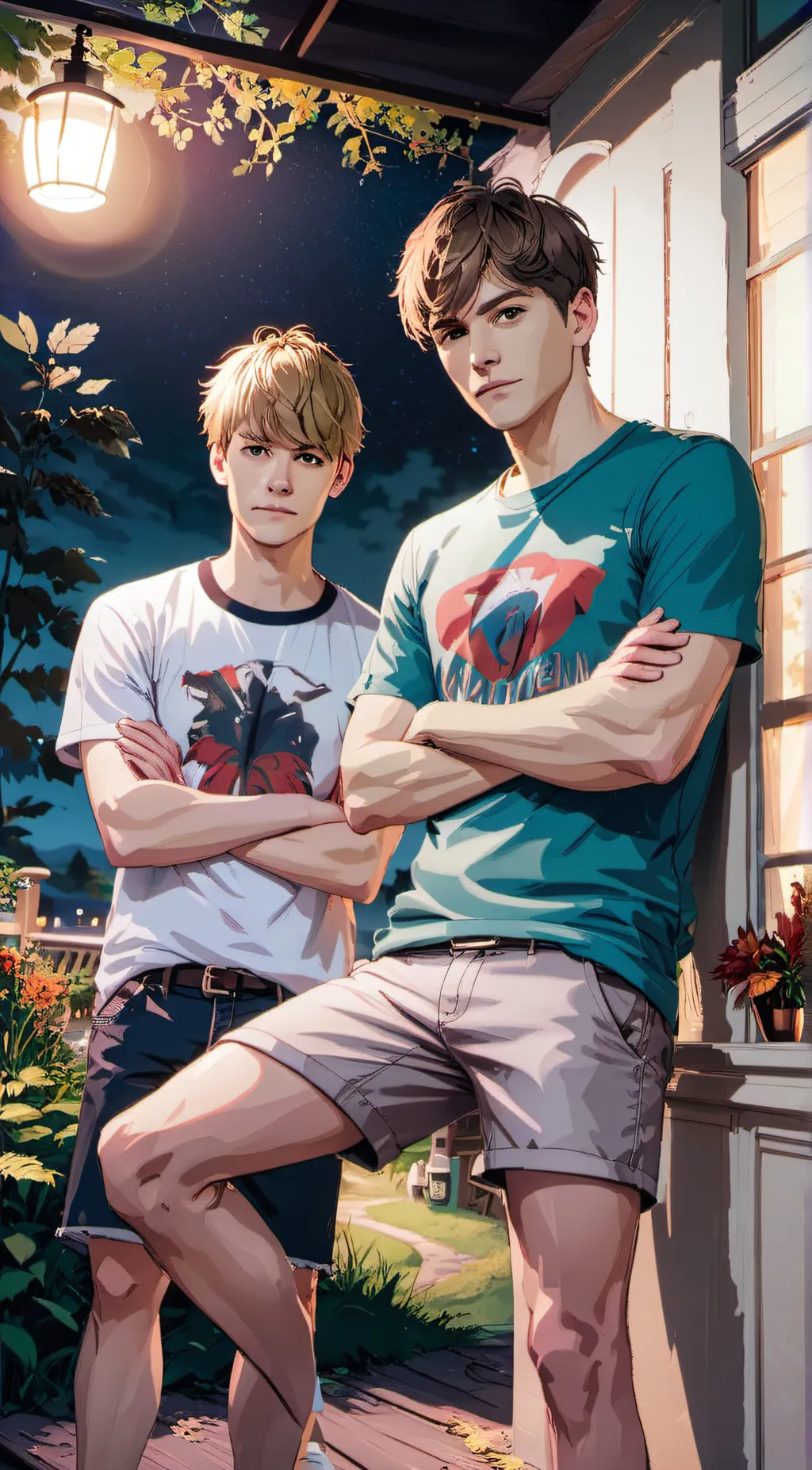 ai character: Sam and Colby background