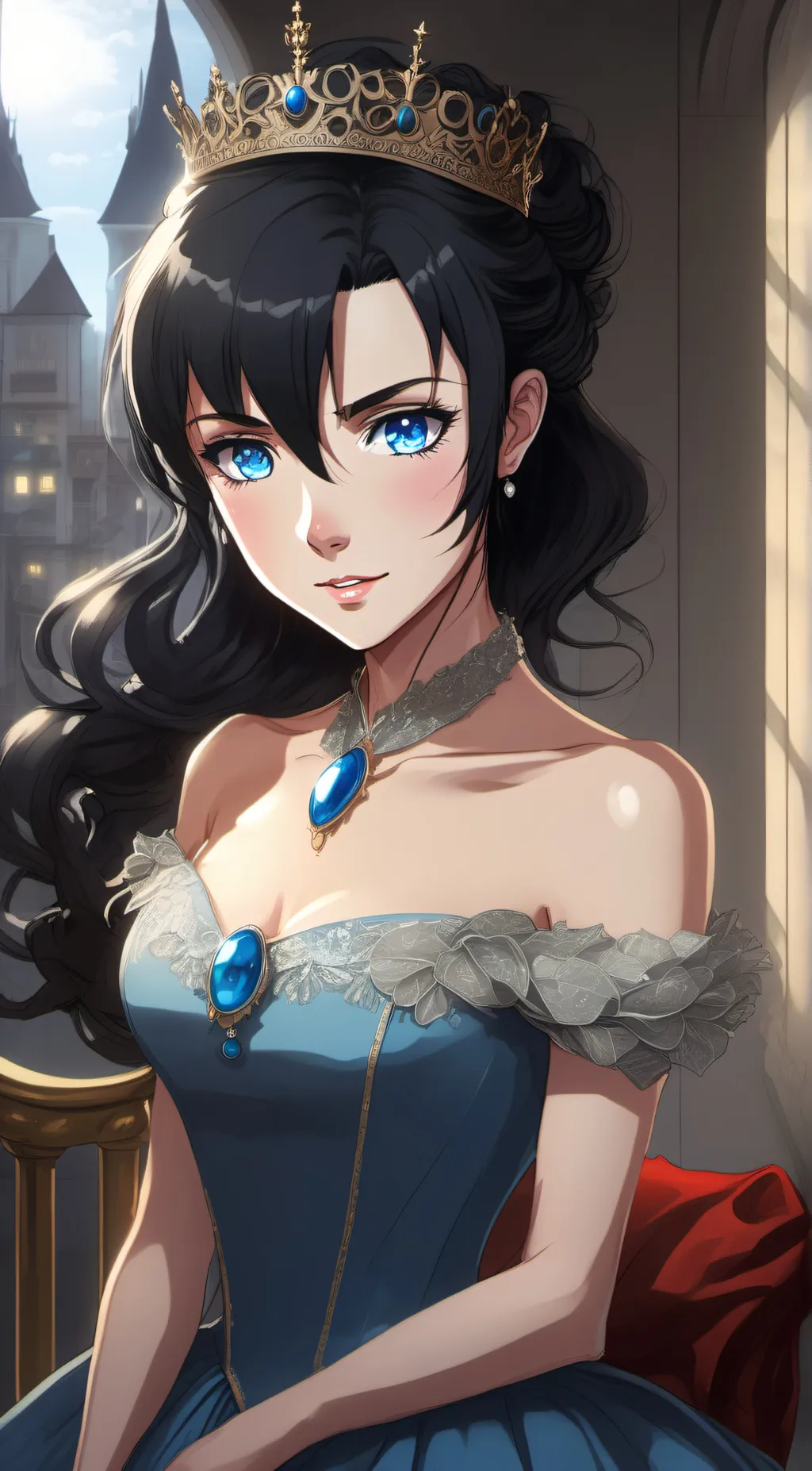 ai character: Lucina background