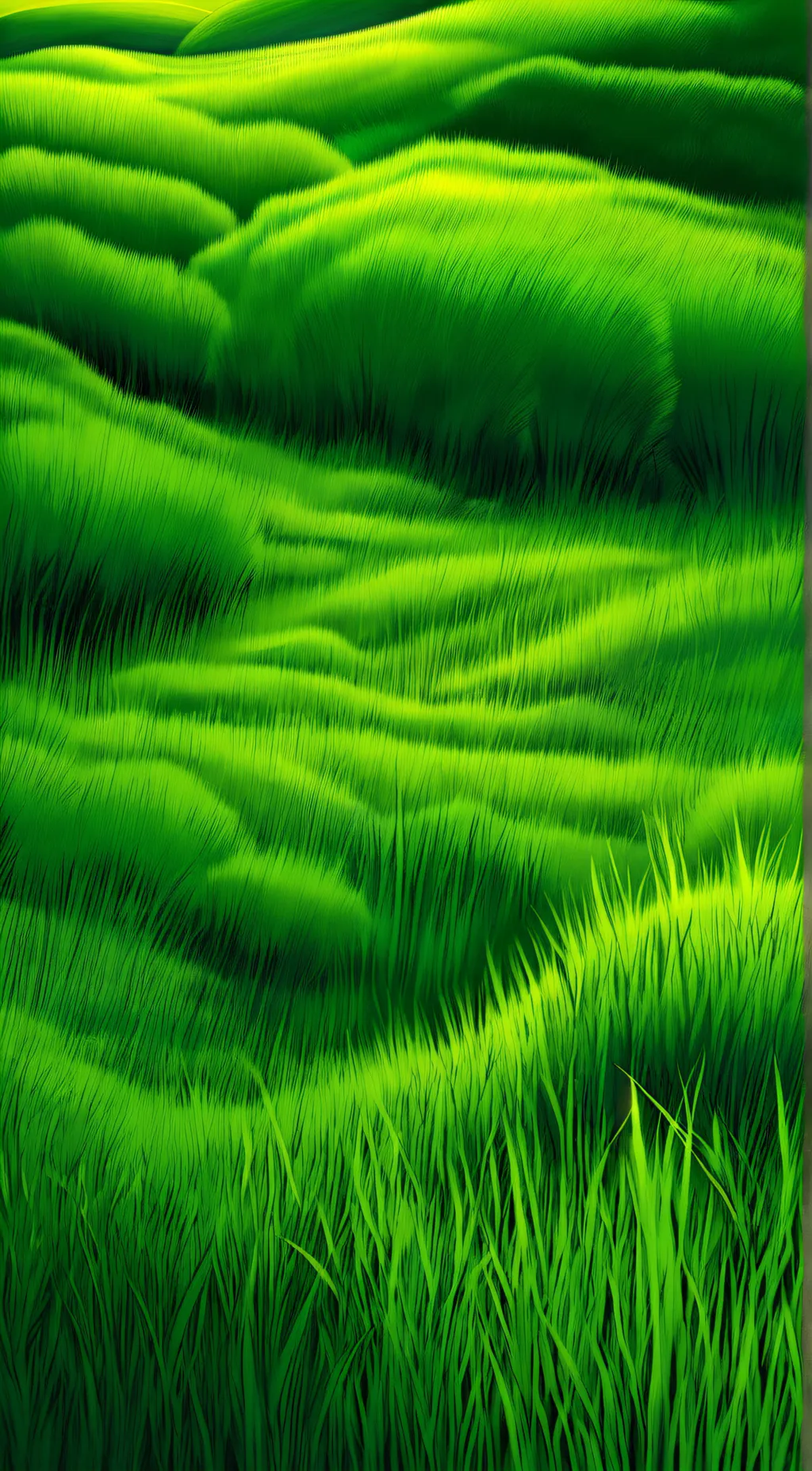 ai character: GRASS background