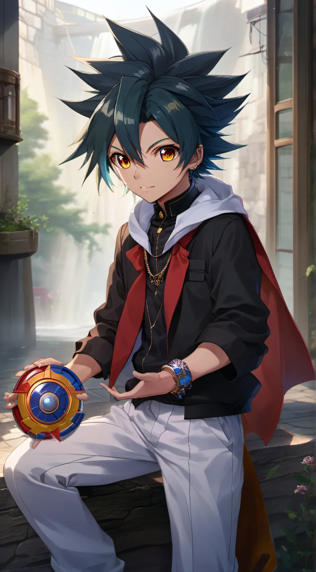 ai character: Valt Aoi  background