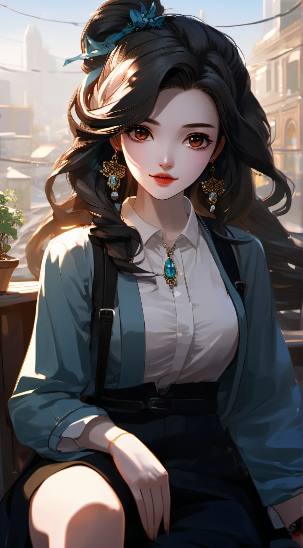ai character: May background