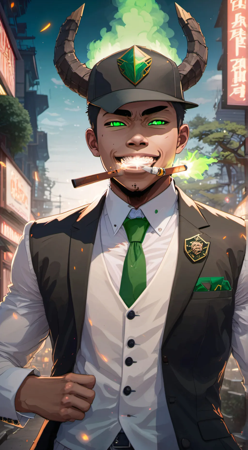ai character: Jin Colver background