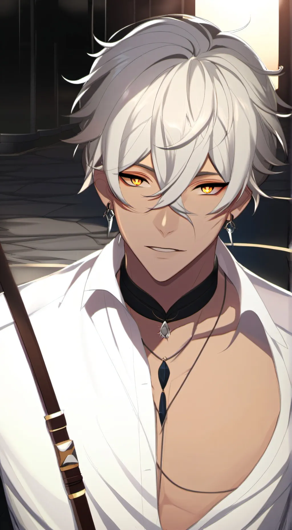 ai character: Issac background