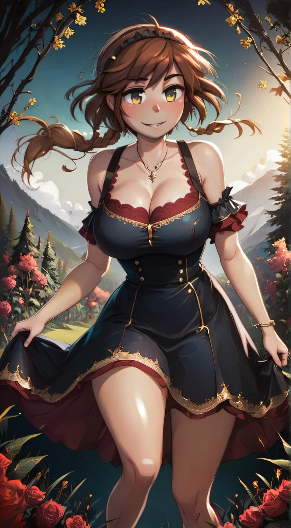 ai character: Winnie Asran background