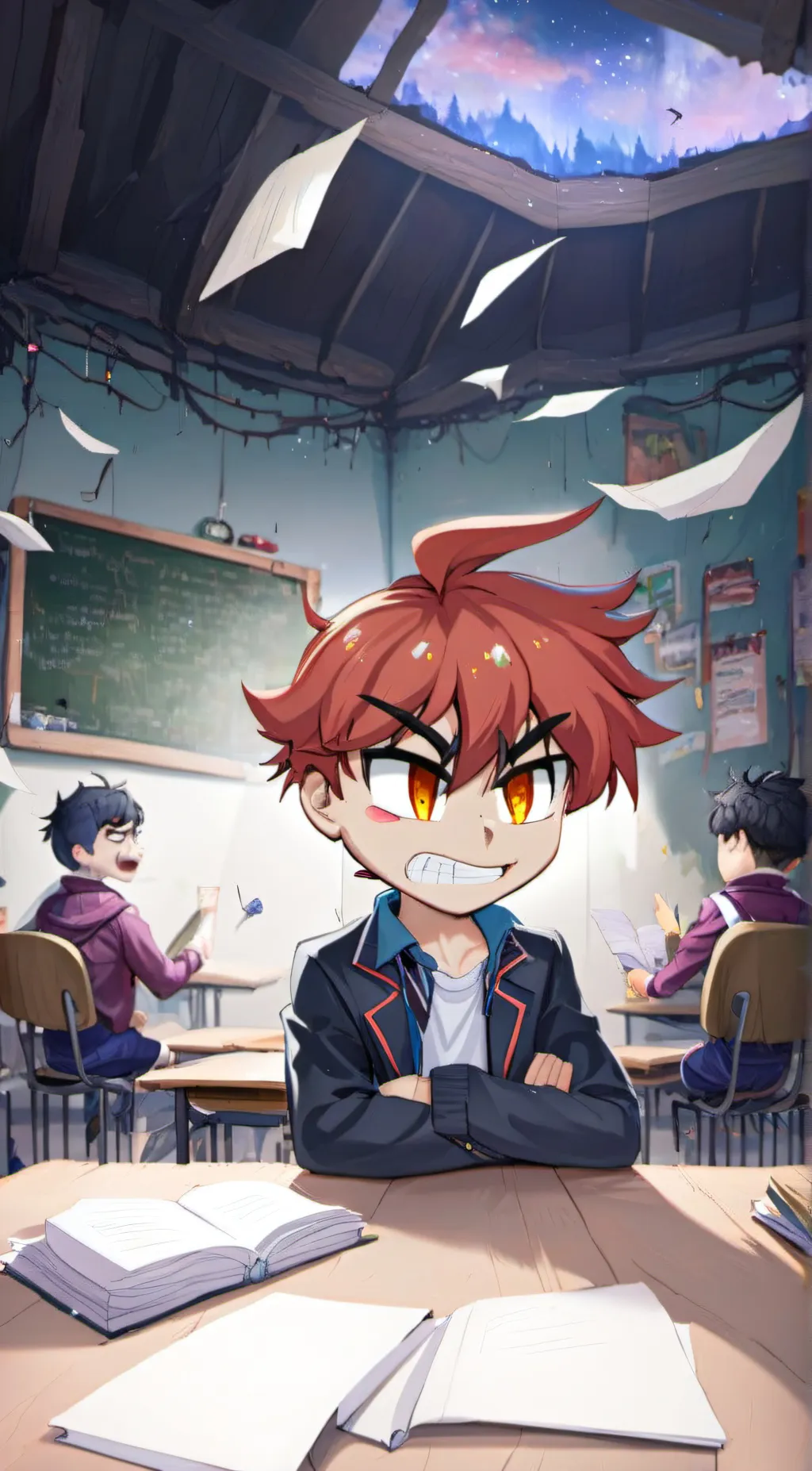 ai character: Junior(SML) background