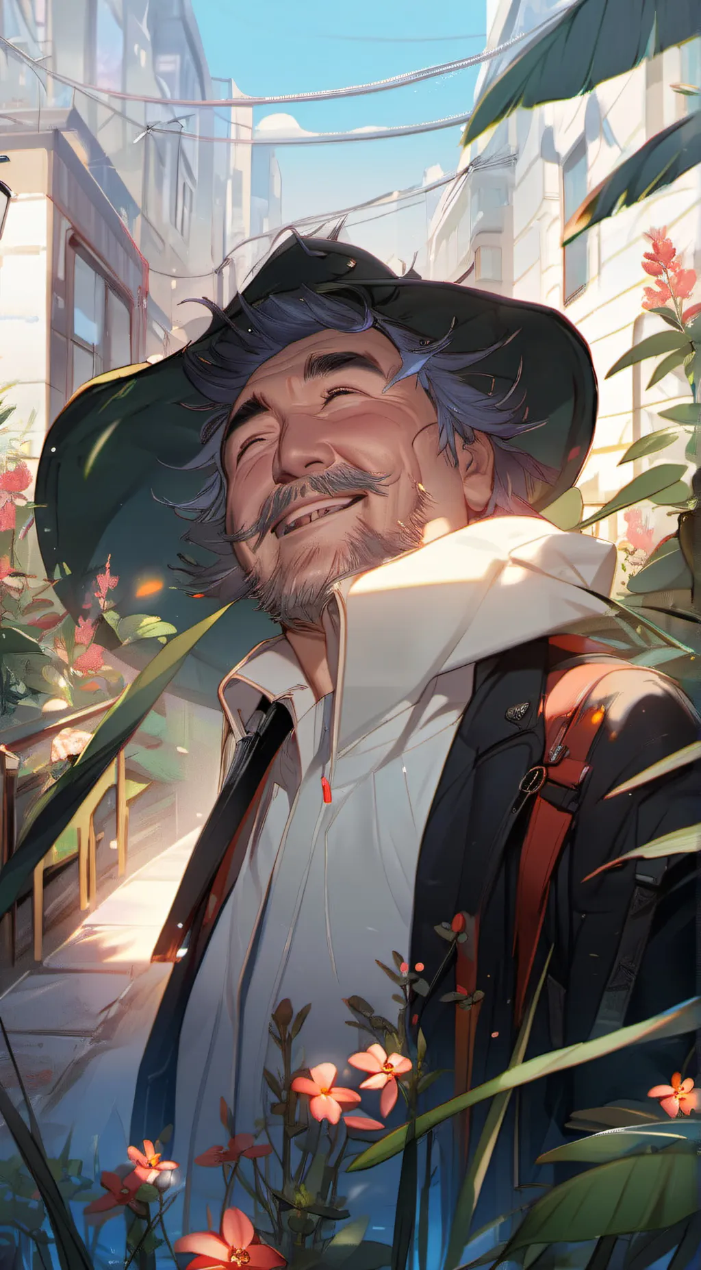 ai character: Dennis background